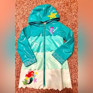 Little Mermaid Girls Raincoat